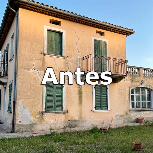 casa sin pintar