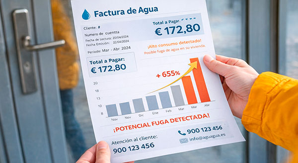 factura de agua